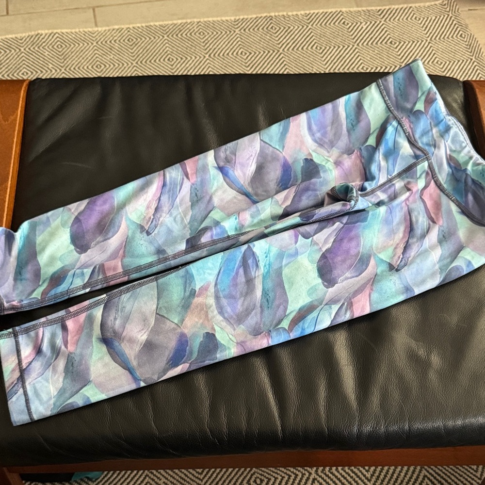Athleta Kids Leggings in Blue and Purple